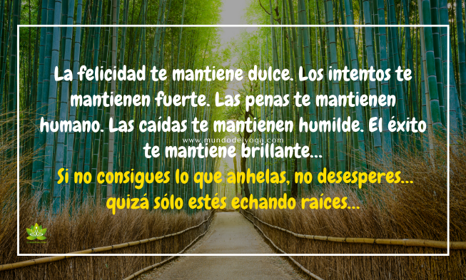 Resilencia: LA FABULA DEL HELECHO Y EL BAMBÚ