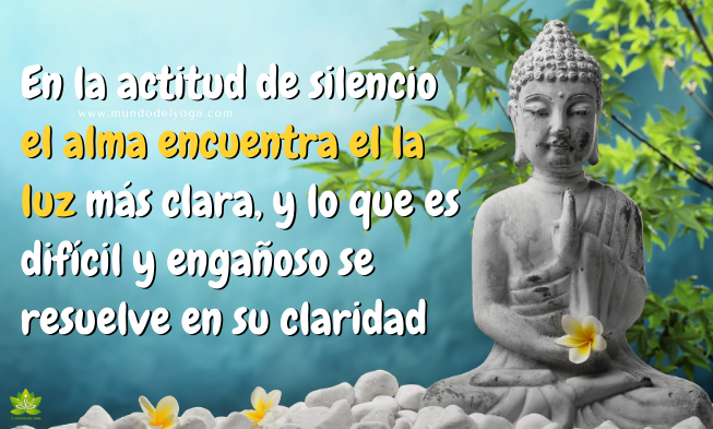 El alma encuentra la luz en el silencio